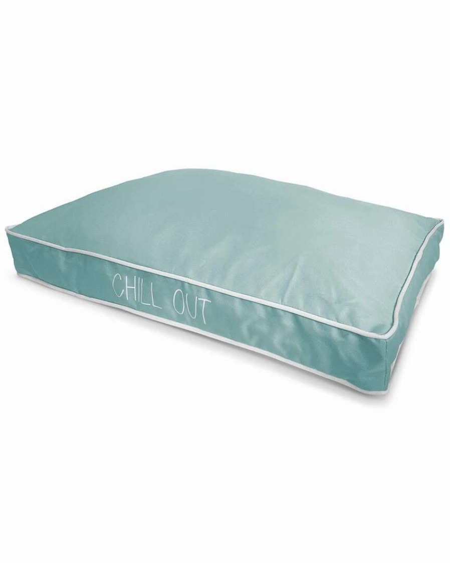 Pet Supplies * | Precious Tails "Chill Out"- Water Resistant Indoor Outdoor Pillow Style Pet Bed-Large Home Pet Supplies