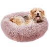 Pet Supplies * | Precious Tails Super Luxe Donut Pet Bed Home Pet Supplies