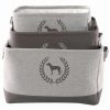 Pet Supplies * | Precious Tails Linen Storage Bins Home Pet Supplies