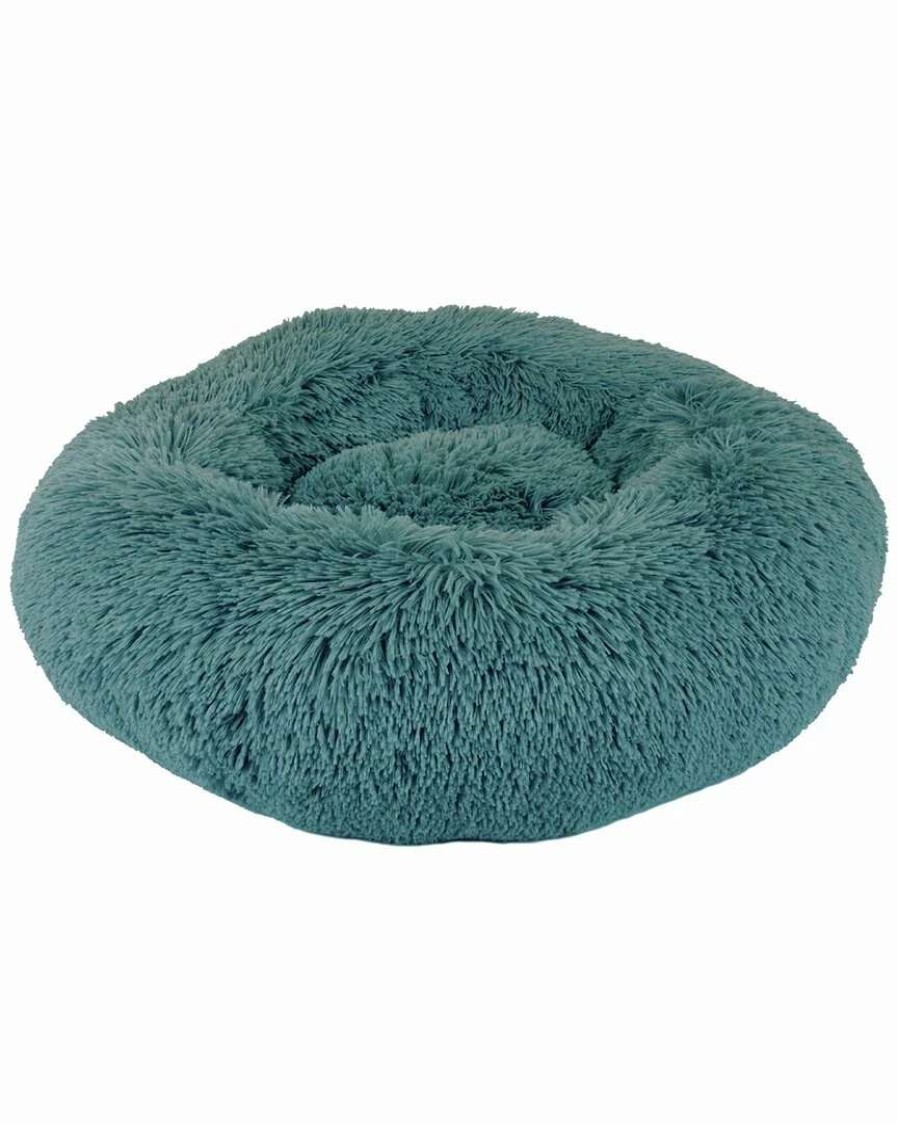 Pet Supplies * | Precious Tails Super Lux Fur Donut Pet Bed- Large Home Pet Supplies