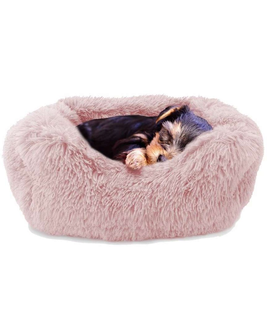 Pet Supplies * | Precious Tails Super Luxe Small Cuddler Bed Home Pet Supplies