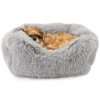 Pet Supplies * | Precious Tails Super Luxe Small Cuddler Bed Home Pet Supplies