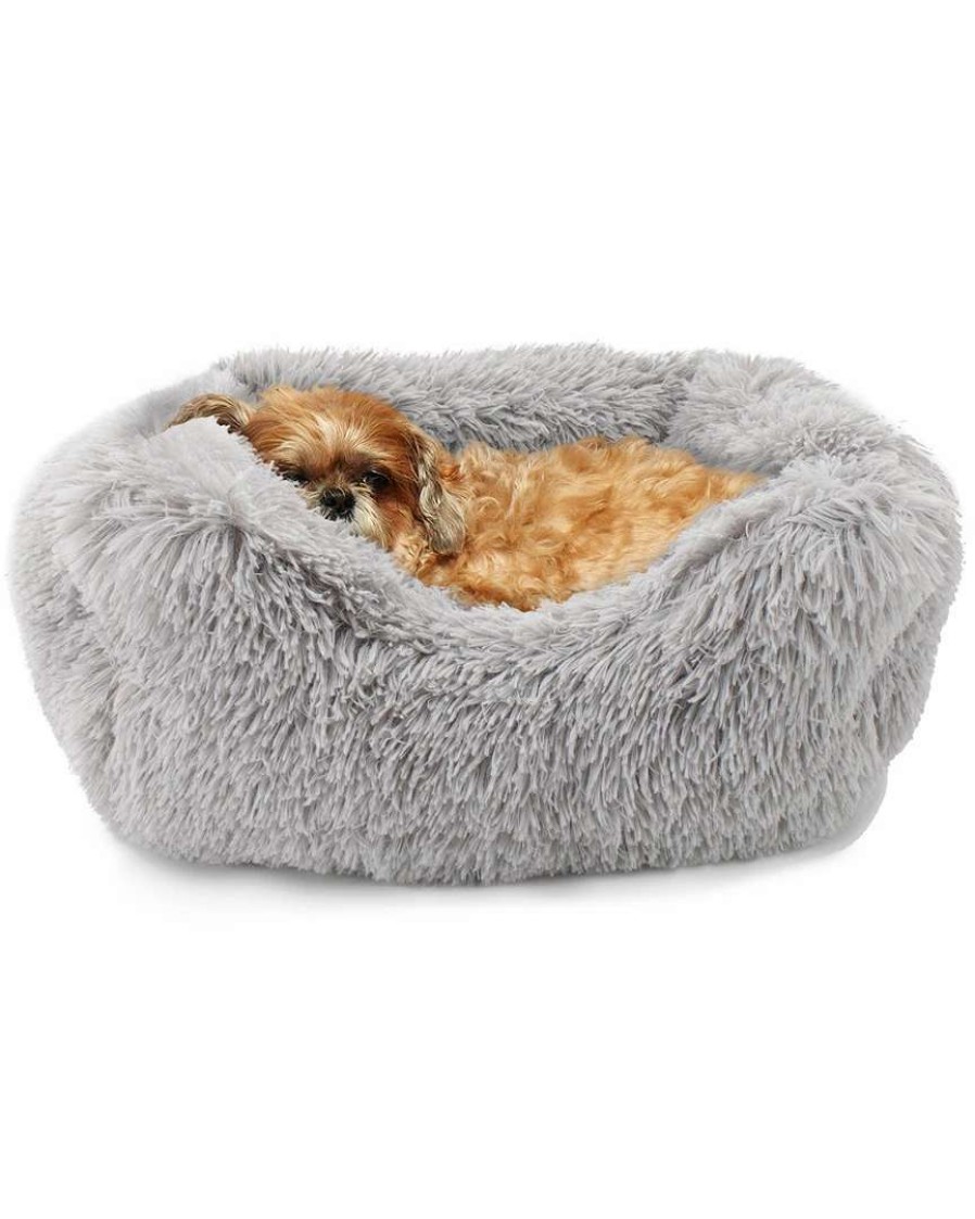 Pet Supplies * | Precious Tails Super Luxe Small Cuddler Bed Home Pet Supplies