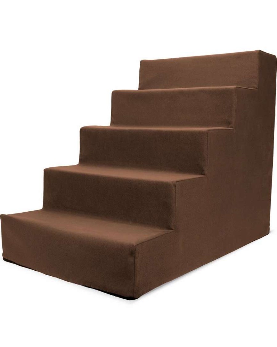 Pet Supplies * | Precious Tails 5 Step Portable Pet Stairs By Home Base Pet Supplies