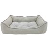 Pet Supplies * | Precious Tails Canvas & Fleece Cuddler Home Pet Supplies