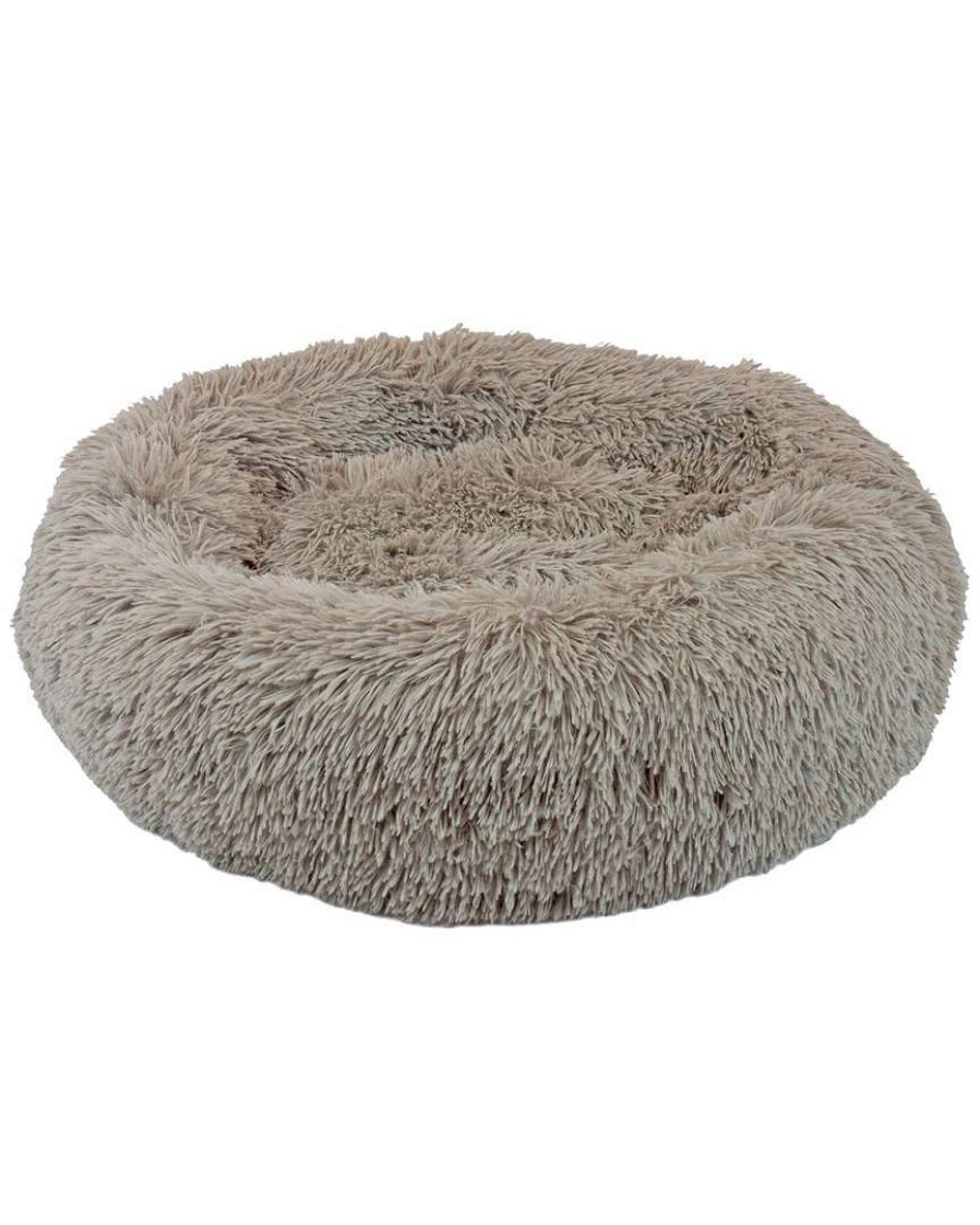 Pet Supplies * | Precious Tails Super Lux Fur Donut Pet Bed Home Pet Supplies