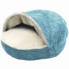 Pet Supplies * | Precious Tails Precious Tails Plush Corduroy Round Cave Home Pet Supplies