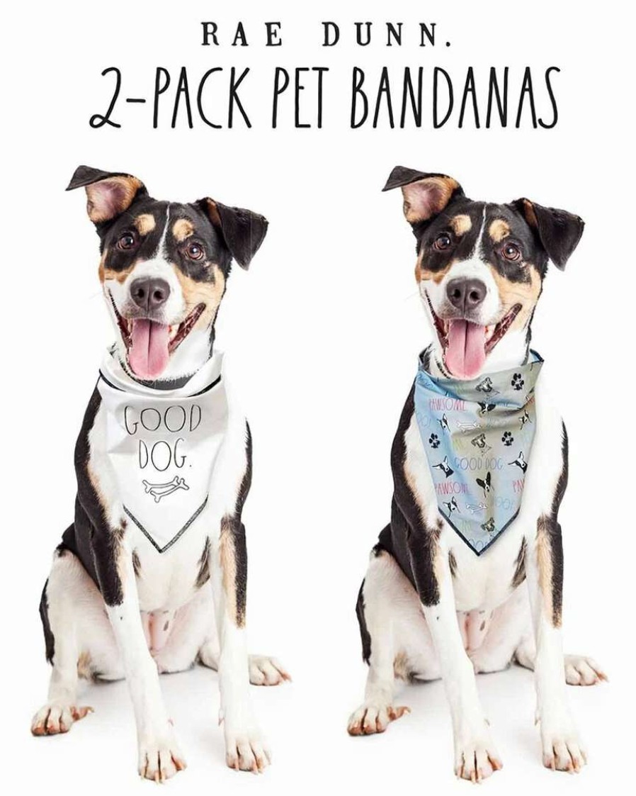 Pet Supplies * | Precious Tails Rae Dunn Good Dog Bandanna Home Pet Supplies