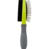 Pet Supplies * | Precious Tails Double Sided Grooming Brush Home Pet Supplies