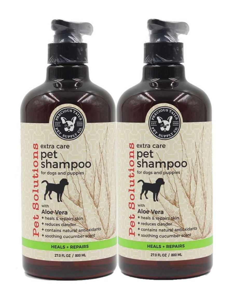 Pet Supplies * | Precious Tails Pet Solutions Healing Pet Shampoo With Aloe Vera Home Pet Supplies