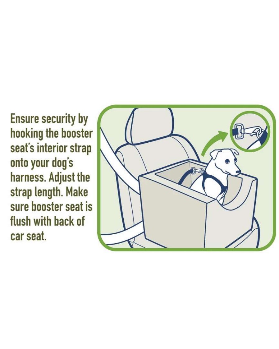 Pet Supplies * | Precious Tails Co-Pilot Pet Booster Car Seat Home Pet Supplies