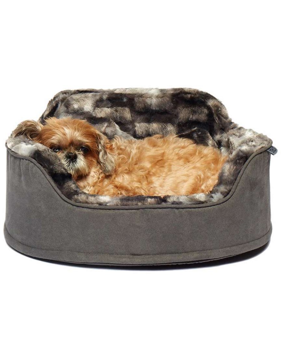 Pet Supplies * | Precious Tails Princess Bed With Bone Pillow Home Pet Supplies