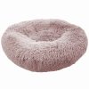 Pet Supplies * | Precious Tails Super Lux Fur Donut Pet Bed- Large Home Pet Supplies