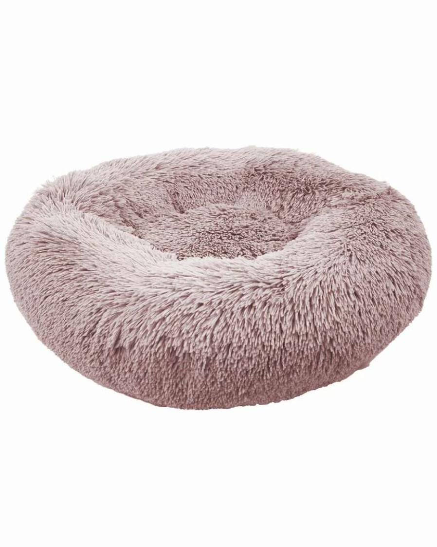 Pet Supplies * | Precious Tails Super Lux Fur Donut Pet Bed- Large Home Pet Supplies