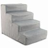 Pet Supplies * | Precious Tails Herringbone High Density Foam 4 Steps Pet Dog Stairs Home Pet Supplies