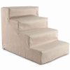 Pet Supplies * | Precious Tails Herringbone High Density Foam 4 Steps Pet Dog Stairs Home Pet Supplies