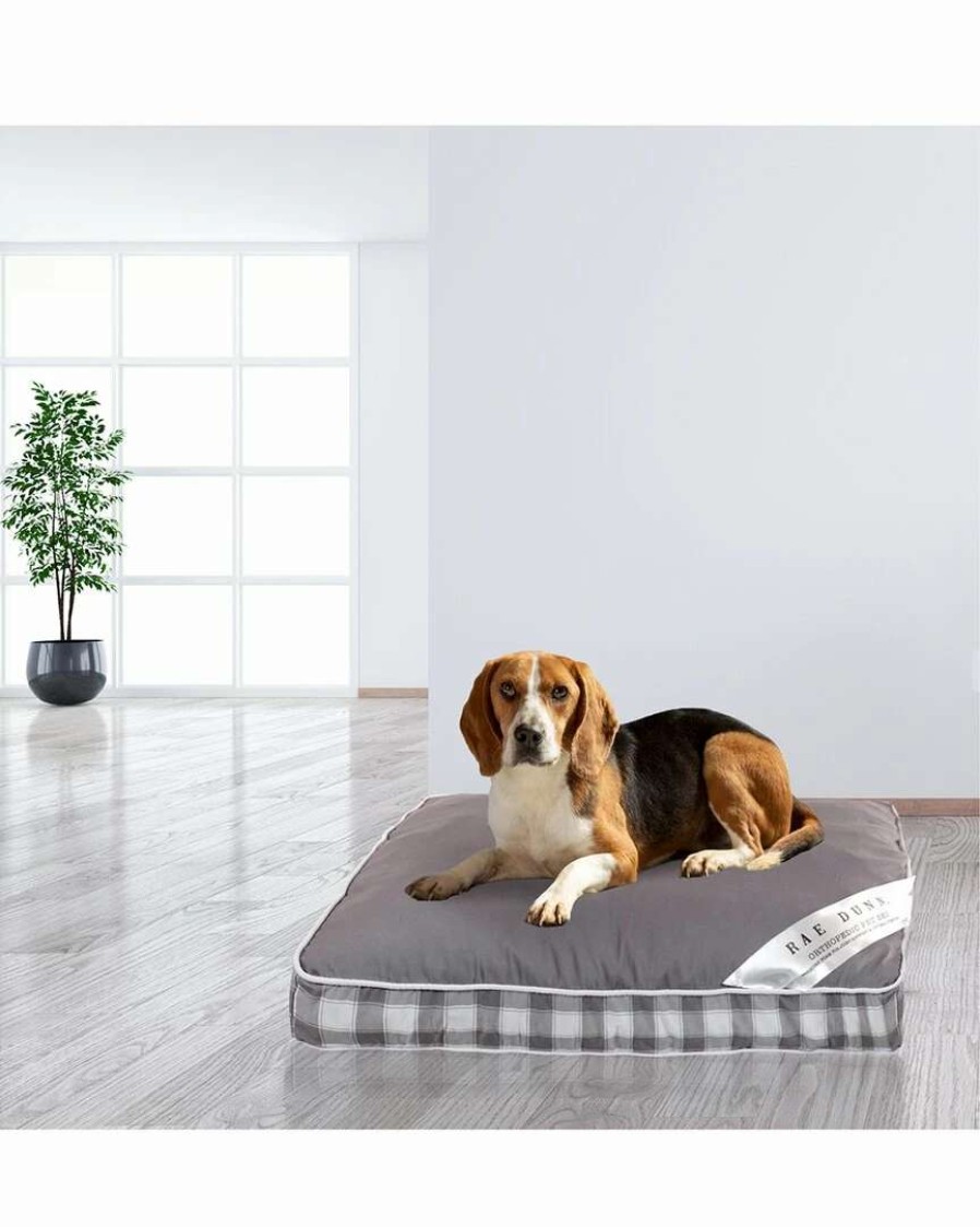 Pet Supplies * | Precious Tails Rae Dunn Rae Dunn Orthopedic "Happy Place" Pet Pillow Bed Home Pet Supplies