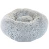 Pet Supplies * | Precious Tails Super Lux Fur Donut Pet Bed Home Pet Supplies