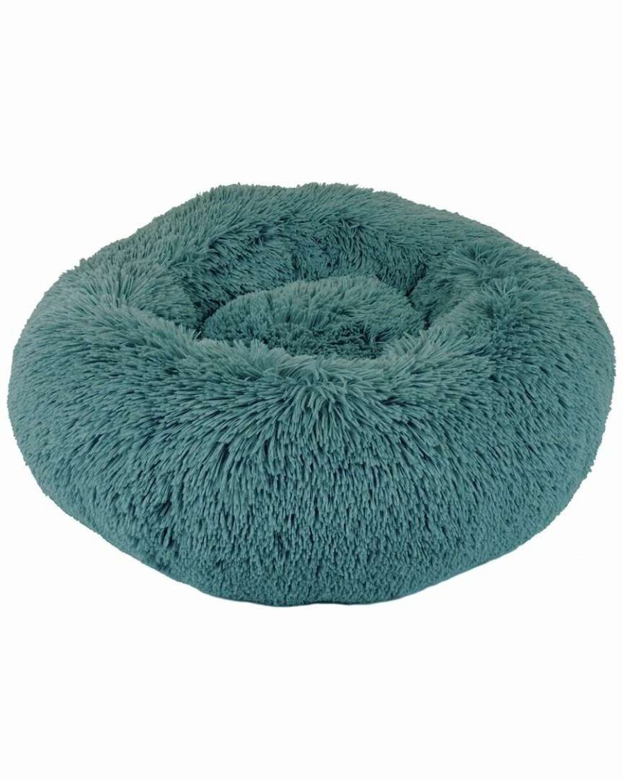 Pet Supplies * | Precious Tails Super Lux Fur Donut Pet Bed- Medium Home Pet Supplies