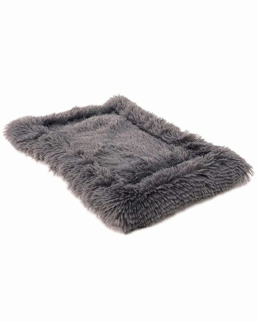 Pet Supplies * | Precious Tails Eyelash Faux Fur Bordered Mat Home Pet Supplies