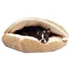 Pet Supplies * | Precious Tails Plush Corduroy Round Cave Home Pet Supplies