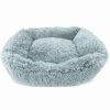 Pet Supplies * | Precious Tails Precious Tails Super Lux Fur Cuddler Pet Bed Home Pet Supplies