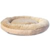 Pet Supplies * | Precious Tails Pin Dot Donut Bed Medium Home Pet Supplies