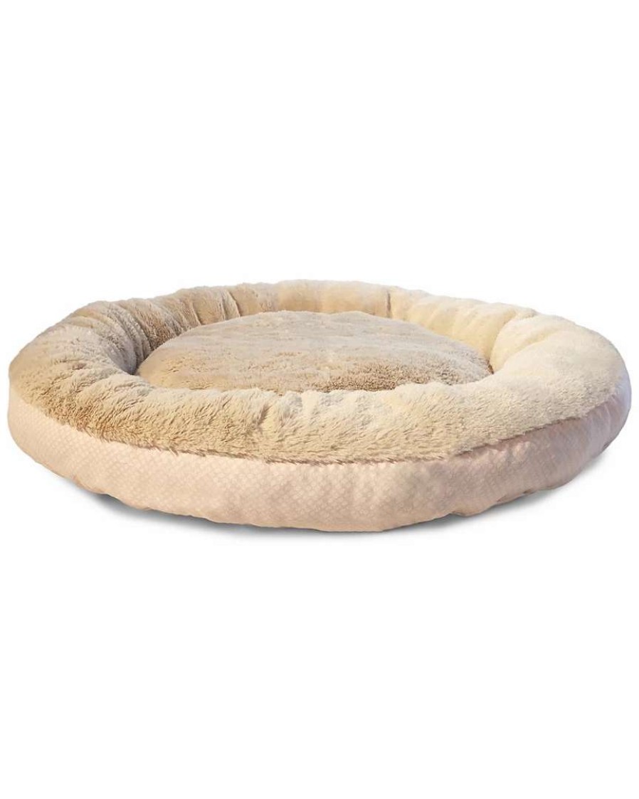 Pet Supplies * | Precious Tails Pin Dot Donut Bed Medium Home Pet Supplies