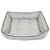 Pet Supplies * | Precious Tails Canvas Cuddler Bed Home Pet Supplies